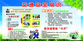 交通安全 知识展板
