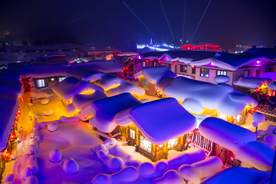 黑龙江雪乡美景