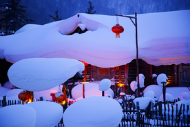 黑龙江雪乡美景