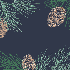 森系简约装饰背景