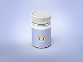 保健品瓶样机