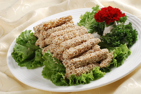 芝麻香芋条
