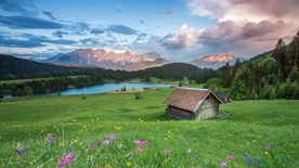 阿尔卑斯山美景
