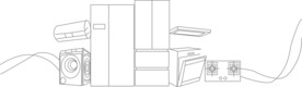 家用电器矢量图