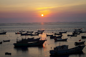 海岛日落