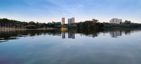 湖景