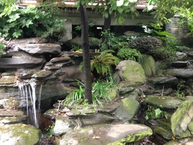 流水景观