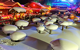 东北雪景