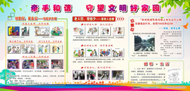 物业展板