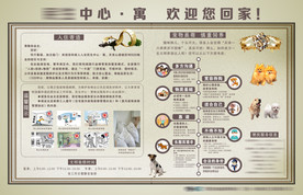 物业展板
