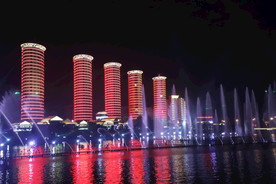 灯光音乐喷泉秀