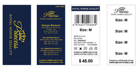 高档服装吊牌设计