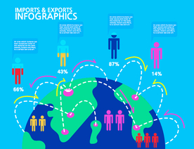 扁平化创意配图插画