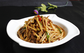 土豆丝炒肉