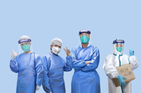 医生原画武汉加油