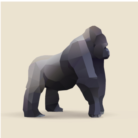 创意动物装饰画素材