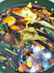 夹菜