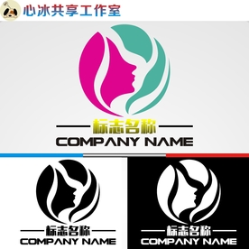 美容美发logo