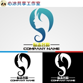 美容美发logo