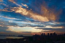 晚霞