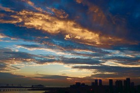 晚霞