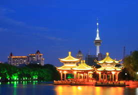 濠河夜景