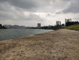 岸边平台微距ps背景素材