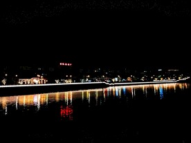 临安夜景