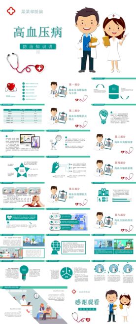 高血压防治知识讲座PPT