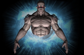 cg恶魔3d插画