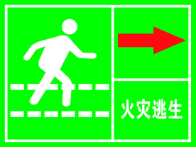 安全通道火灾逃生
