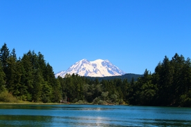雪山美景
