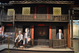 文山州博物馆馆藏壮族民居场景