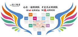 企业照片墙员工风采照片墙