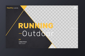运动网站banner