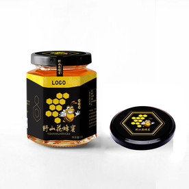 蜂蜜瓶贴   高端土蜂蜜