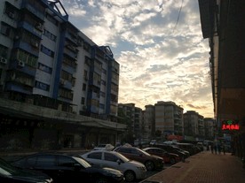 朝阳路街景
