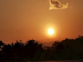 夕阳
