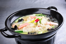 瓜鲜菌煮鱼肚