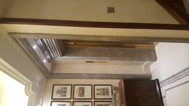 木材 展示 柜子 吊顶 地花