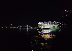 跨海大桥夜景