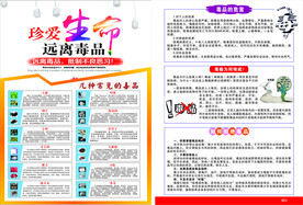 禁毒宣传单页