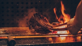 烧烤培根熏肉