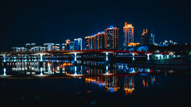 婺江夜景