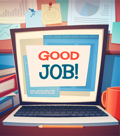 疯狂工作卡通素材