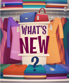 衣柜卡通商场服装促销女包素材