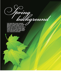 树叶边框底纹科技风格环保