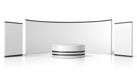 矢量3D展台设计