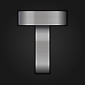 黄金字体金属艺术字设计银色素材