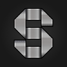 黄金字体金属艺术字设计银色素材